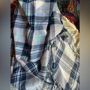 Plaid Scarf / Wrap